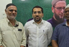 AIMIM Extends Financial Assistance After Tree Fall Damages Auto in Vijay Nagar Colony During Heavy Rainfall