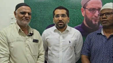 AIMIM Extends Financial Assistance After Tree Fall Damages Auto in Vijay Nagar Colony During Heavy Rainfall