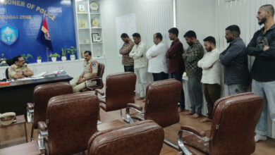13 Rowdy Sheeters Produced Before DCP S. Srinivas IPS, Attapur Police Issue Strong Warning