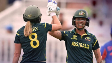 Australia Knock India Out of ICC Women’s T20 World Cup; Ellyse Perry, Ashleigh Gardner Power Aussies into Semifinals
