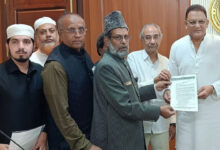 Tahreek Muslim Shabban, Aziz Pasha and JAC Seek Urgent Action on Waqf Properties, Submit Memorandum to Mohammed Azharuddin