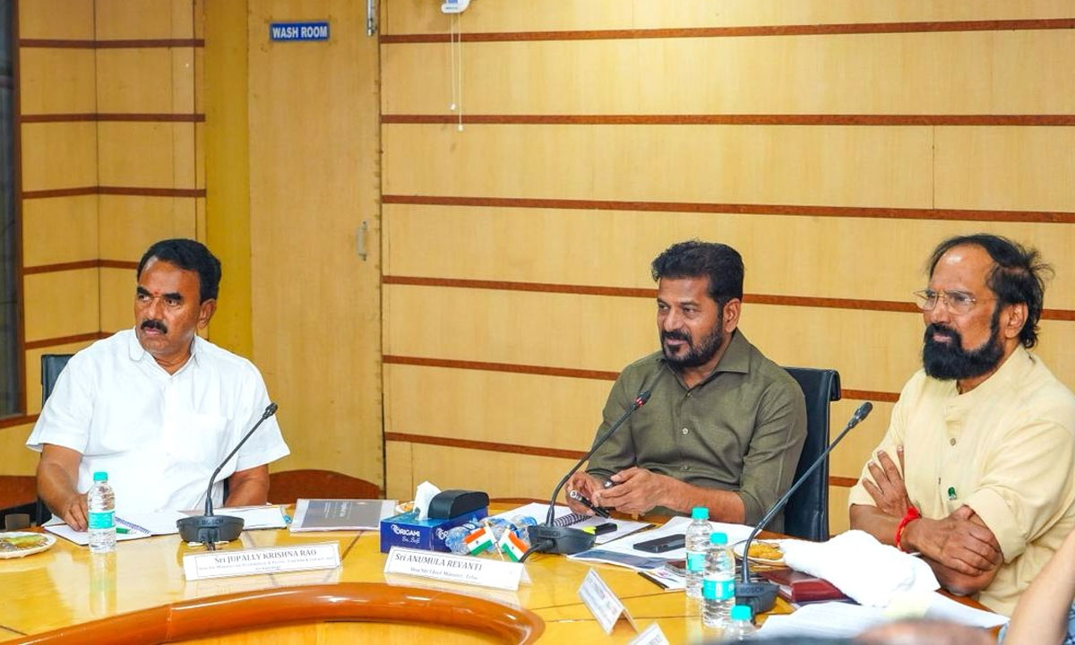 CM Revanth Reddy Seeks Centre’s Intervention on Tungabhadra Water Share; Telangana Receiving Only 5-6 TMC Against 15.9 TMC