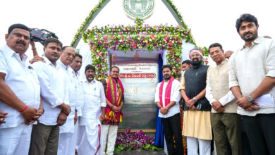 Telangana CM Revanth Reddy Launches ₹13.06 Thousand Crore HAM Roads Project, Unveils Pylon in Nalgonda