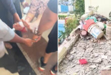 Gas Cylinder Explosion in Narsingi Injures 40-Year-Old Woman; Balcony Wall Damaged in Alkapoor Township