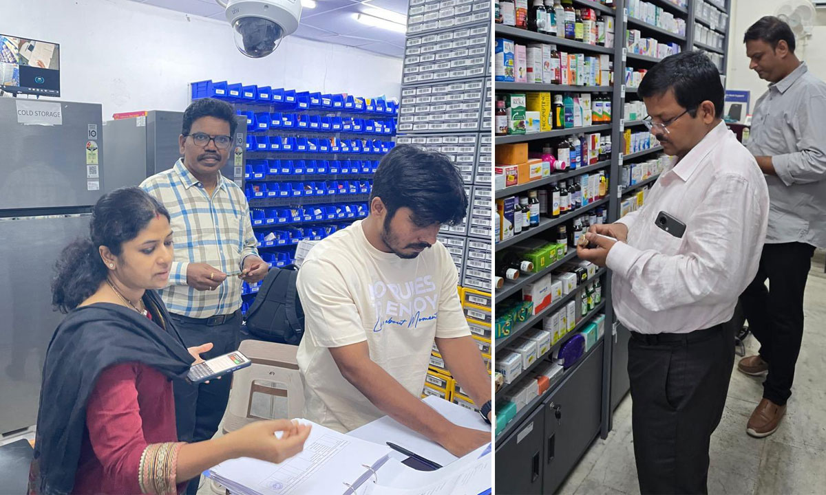Telangana DCA Inspects 166 Medical Shops Linked to Online Pharmacies, Show Cause Notices Issued to 41 Shops