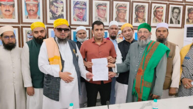 Hyderabad Religious Leaders Meet DCP Kiran Khare, Demand Strict Action Over Alleged Blasphemous Remarks