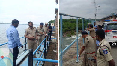 Monsoon Preparedness: DCP S. Srinivas Inspects Himayat Sagar Dam, Warns All 17 Gates May Be Opened if Water Reaches Full Capacity