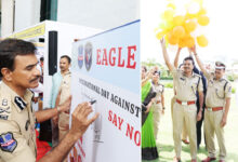 Telangana DGP CV Anand Launches EAGLE Anti-Drug Awareness Campaign, Calls Drug Abuse a Threat to Families and Society