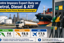 Centre Imposes Fresh Export Duty on Petrol, Diesel and ATF; Domestic Fuel Prices Remain Unchanged