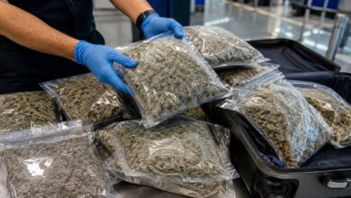 Shamshabad Airport Hydroponic Ganja Seized: 7.118 Kg Drug Worth Over Rs 2 Crore Recovered from Passenger Arriving from Vietnam via Bangkok