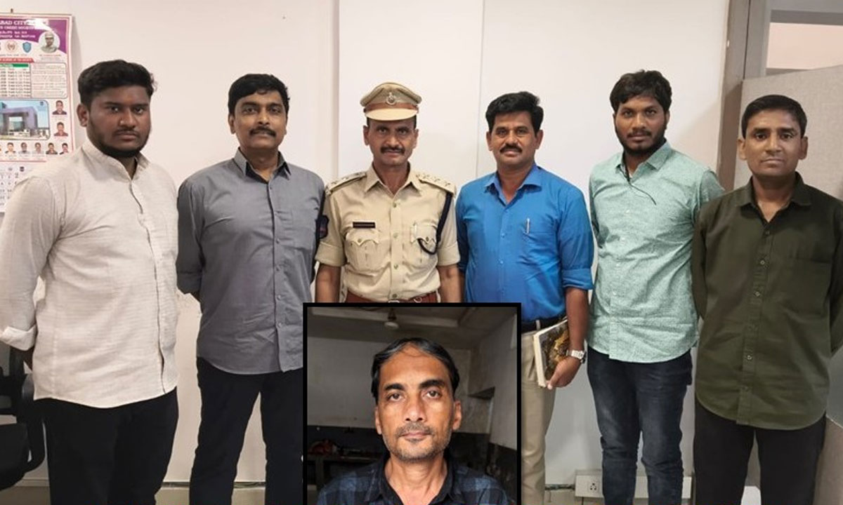 Habitual Chain Snatcher Involved in Over 180 Cases Held by CCS, Saifabad Police in Hyderabad