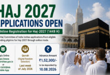 Haj 2027 Registration Begins: Haj Committee of India Opens Online Applications, Check Eligibility and Required Documents