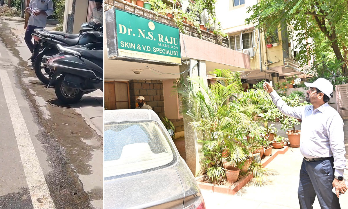Drinking Water Wastage in Banjara Hills: Water Board Imposes ₹10,000 Fine After MD’s Inspection