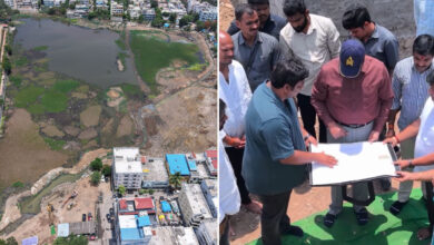 HYDRAA Launches Ramanthapur Lake Restoration; AV Ranganath Starts Works to Reclaim Encroached Land and Reduce Flood Risk