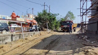 HYDRAA Fences 1,599 Sq Yards Land in Patancheru; Locals Protest Near Kanyaka Parameswari Saraswati Temple Site