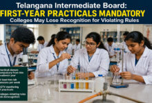 Telangana Intermediate Board Makes First-Year Practicals Mandatory, Colleges Risk Derecognition for Violating Rules