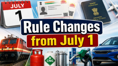 July 1 Rule Changes: Aadhaar, Passports, Railways, Fuel, LPG and Vehicle Prices to See Major Changes