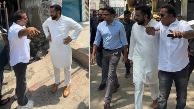 AIMIM MLA Majid Hussain Slams GHMC Over Incomplete Nala Desilting, Warns of Flood Risk in Nampally