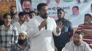 AIMIM Nampally MLA Majid Hussain Distributes Indira Mahila Shakti Sarees to Women