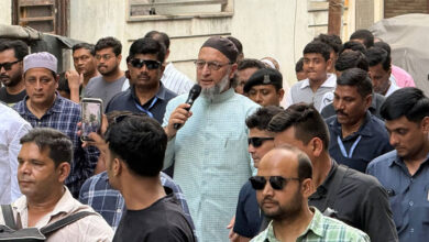 Asaduddin Owaisi Conducts SIR Awareness Campaign in Santosh Nagar, Inaugurates Development Works in Yakutpura