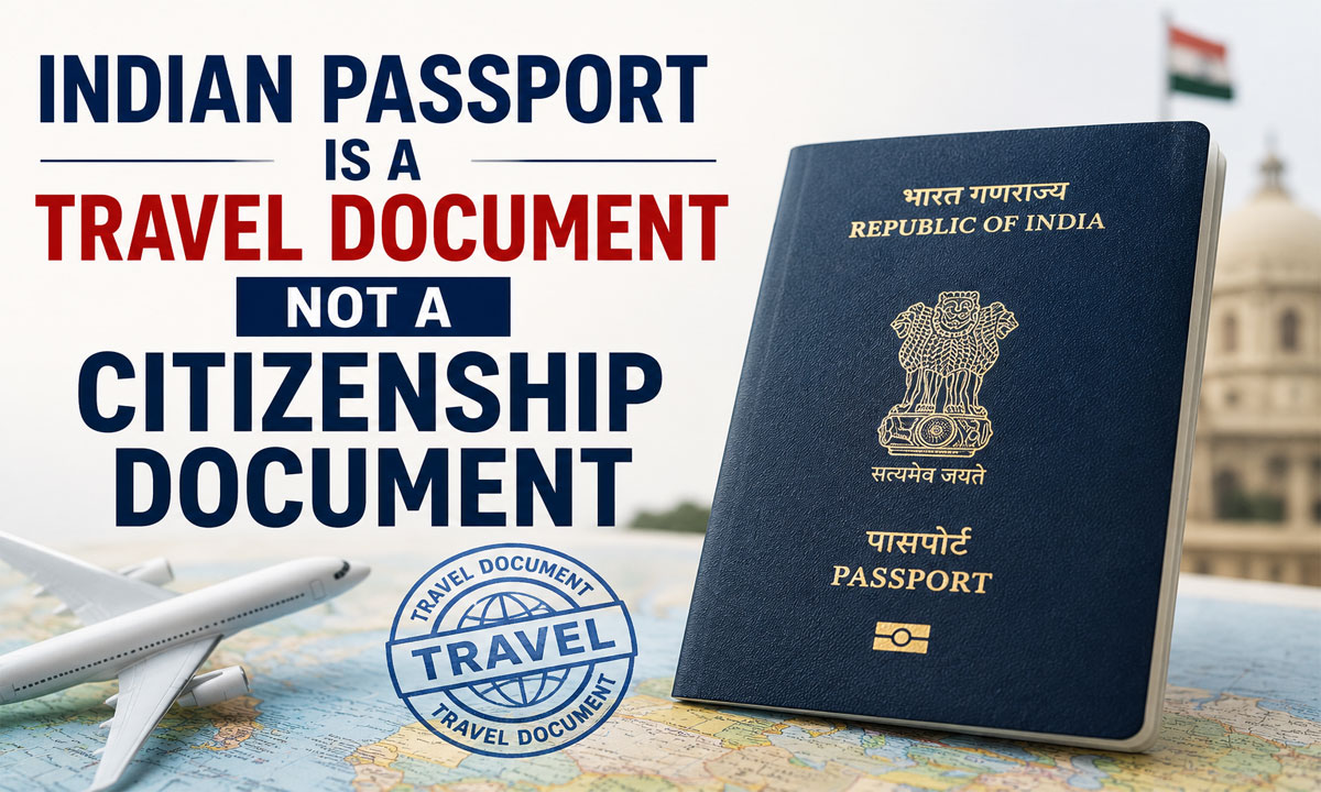 Indian Passport Is a Travel Document, not a Citizenship Document, Says MEA on Passport Seva Divas