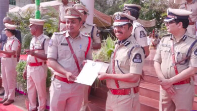 Hyderabad City Police Launch ‘Excellence Awards’; 32 Police Officers Honoured During Telangana Formation Day Celebrations