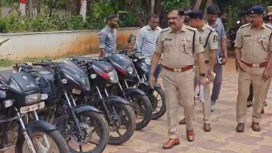 Rajendranagar Police Arrest Habitual Vehicle Thief, Recover 10 Stolen Vehicles in Hyderabad