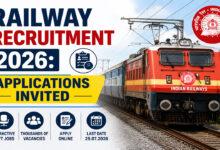 Railway Recruitment 2026: Applications Invited for 6,557 Technician Posts, Apply Online by July 29