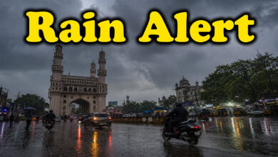 Telangana Rain Alert: Yellow Alert Issued as IMD Predicts Rain in 26 Districts, Heavy Showers Likely in Several Areas