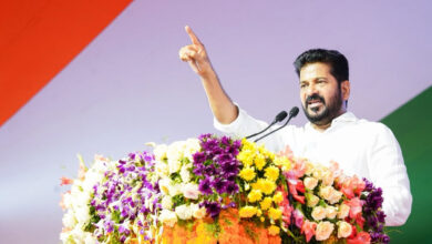CM Revanth Reddy Launches Student Kit Distribution for 27.50 Lakh Students at LB Stadium