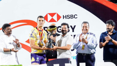 Hyderabad Heroes Win HSBC Rugby Premier League 2026 Title; CM Revanth Reddy Presents Trophy at Gachibowli Final