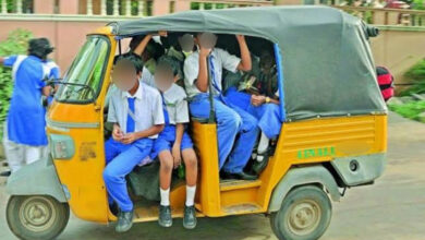 Hyderabad Traffic Police Book 149 Cases Against Overloaded School Autos, Register 2 Drunk Driving Violations