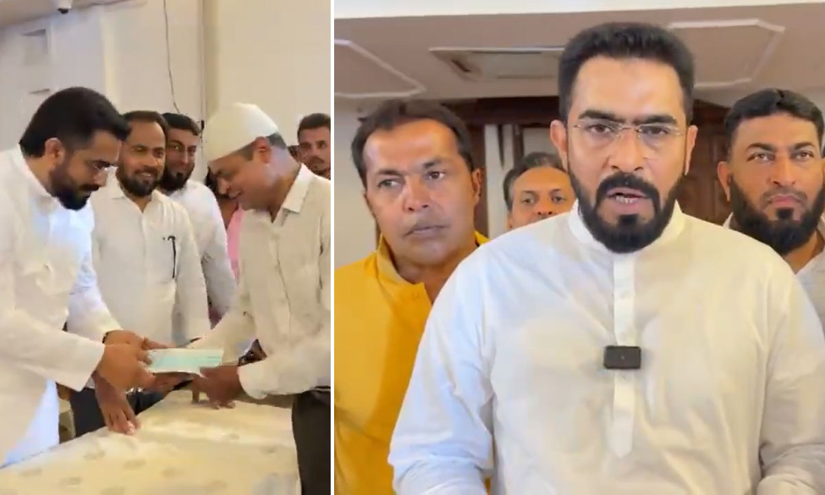 AIMIM MLA Majid Hussain Distributes 315 Shaadi Mubarak and Kalyana Lakshmi Cheques Worth Rs 3.15 Crore in Hyderabad