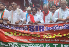 Hyderabad Protest Against SIR: Congress, CPI and TJS Allege ‘Vote-Theft’ Activity by BJP and Election Commission