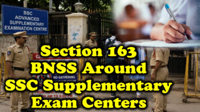 Cyberabad Police Impose Section 163 BNSS Restrictions Around SSC Supplementary Exam Centers from June 5 to 12
