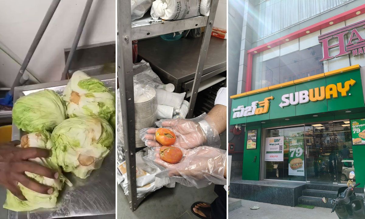 Subway Outlet in Hyderabad Under Scanner After Rotten Vegetables and Flies Detected
