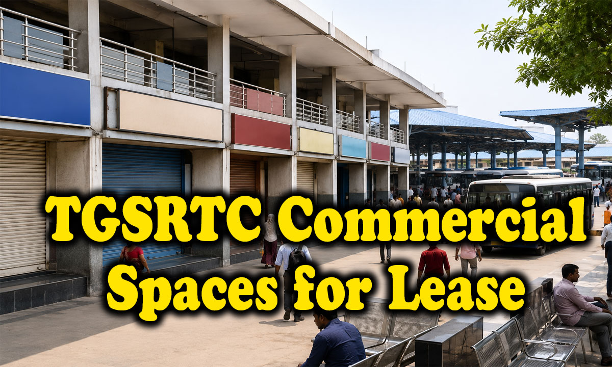 TGSRTC Opens 694 Commercial Spaces for Lease Across Telangana, Invites Entrepreneurs to Partner in Growth