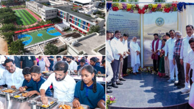 Telangana Public School Inaugurated in Arutla: CM Revanth Reddy Launches Breakfast Scheme, Dedicates School to 27 Lakh Students
