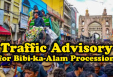 Hyderabad Traffic Advisory: Major Diversions Announced for Bibi-ka-Alam Procession on June 26