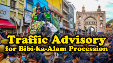 Hyderabad Traffic Advisory: Major Diversions Announced for Bibi-ka-Alam Procession on June 26