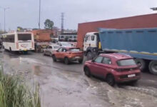 Massive Traffic Jam at Outer Ring Road; Rain and Highway Expansion Leave Motorists Stranded