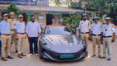 Minor Driving on ORR: Hyderabad Traffic Police Trace MG Cyberster, Take Legal Action Against Minor and Father