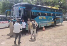 Khairatabad RTA Seizes Private Travels Bus; 50 Passengers Stranded for 10 Hours Without Alternative Transport
