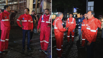 Heavy Rains in Hyderabad: VC Sajjanar Reviews Waterlogging at GRT Junction, Praja Bhavan
