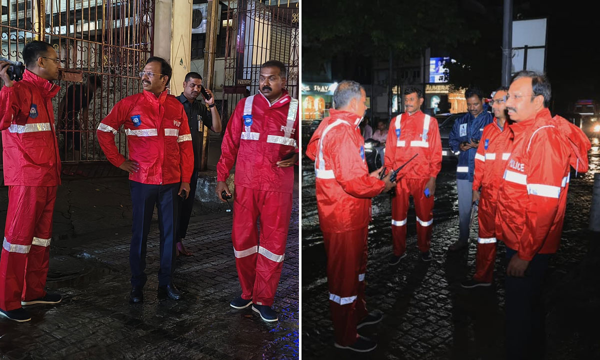 Heavy Rains in Hyderabad: VC Sajjanar Reviews Waterlogging at GRT Junction, Praja Bhavan