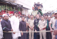 Hyderabad Police Commissioner VC Sajjanar Visits Historic Bibi Ka Alawa, Launches Sridevi Elephant Trial Walk Ahead of Muharram Procession