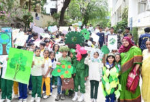 Sultan-ul-Uloom Public School Marks Van Mahotsav with Tree Plantation Drive and Awareness Rally