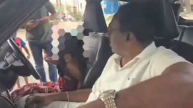 SI Accused of Allowing Granddaughter to Drive on Busy Road in Rangareddy, Triggering Traffic Chaos