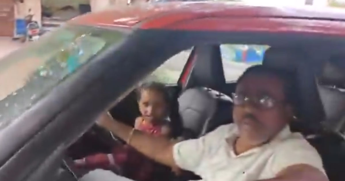 Case Registered Against Cyberabad SI for Allowing 6-Year-Old Granddaughter to Drive Car