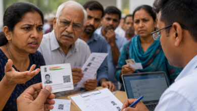 Questions Raised Over SIR Drive as Voters Object to Aadhaar Requirement and Verification Process